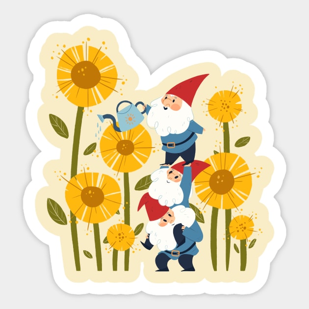 Helpful Gnomes Sticker by kheat